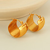 304 Stainless Steel Hoop Earrings EJEW-D282-03G-01-1
