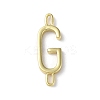 Rack Plating Brass Connector Charms KK-P245-07G-G-1