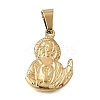 Religion 304 Stainless Steel Pendants STAS-G400-02G-04-1