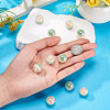 10Pcs Resin Beads PACR-TA0001-33D-7