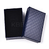 Rhombus Textured Cardboard Jewelry Boxes CBOX-T006-02B-1
