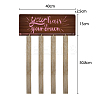 Wood Hanging Welcome Sign HJEW-WH0077-002-2