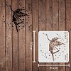 Plastic Reusable Drawing Painting Stencils Templates DIY-WH0172-297-2