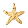 304 Stainless Steel Pendants STAS-G352-30G-01-1