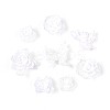 Luminous Flower Resin Cabochons CRES-T025-10A-4