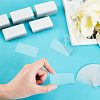 PVC Tag Shelf Label Holders LS-FIND-WH0038-08-3