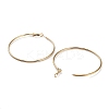 Ring 304 Stainless Steel Hoop Earrings for Women Men EJEW-B049-02G-G-2