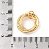 Rack Plating Brass Micro Pave Cubic Zirconia Pendants KK-S396-64G-3