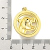 Brass Micro Pave Cubic Zirconia Pendants KK-K354-08G-G-3