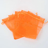 Organza Gift Bags with Drawstring OP-R016-15x20cm-14-2