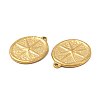 Ion Plating(IP) 304 Stainless Steel Pendants STAS-E182-17G-2