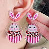 Easter Acrylic Dangle Stud Earrings FS-WG8F84A-01-2