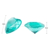 50Pcs 10 Colors Cubic Zirconia Pointed Back Cabochons ZIRC-CJ0001-24-5