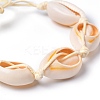 Adjustable Braided Bead Bracelets BJEW-JB05310-M-3