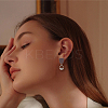 60Pcs Wood Stud Earrings Finding EJEW-FI0003-33C-7