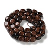 Natural Mahogany Obsidian Beads Strands LS-G-P497-01D-02-3