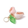 12Pcs 4 Styles Natural Sea Shell Copper Wire Wrapped Pendants PALLOY-JF03611-6
