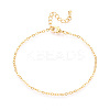 Brass Cable Chain Bracelets for Women LS-BJEW-N032-08F-G-2
