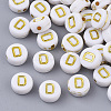 Plating Acrylic Beads X-PACR-R242-01D-1