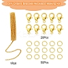 DIY Chains Bracelet Necklace Making Kit DIY-YW0005-82G-4