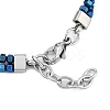 Synthetic Non-magnetic Hematite Beaded Bracelets BJEW-S156-04P-C-3