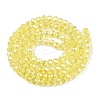 Electroplate Glass Beads Strands EGLA-A044-T4mm-B29-3