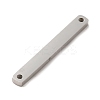 Non-Tarnish 304 Stainless Steel Connector Charms STAS-R117-02B-P-2
