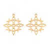304 Stainless Steel Pendants STAS-N108-39G-1
