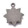 Tarnish Resistant 304 Stainless Steel Pendants STAS-Z007-04-2
