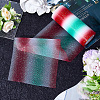 Rainbow Polyester Fabric Sparkling Tulle Roll OCOR-WH20006-55D-3