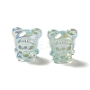 UV Plating Rainbow Iridescent Acrylic Beads LS-PACR-M002-01A-3