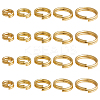 100Pcs Brass Split Rings FIND-HY0005-04B-1