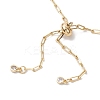 Brass Slider Bracelet Makings X-AJEW-JB01257-3