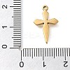 304 Stainless Steel Pendants STAS-P369-06G-3