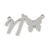 Non-Tarnish 304 Stainless Steel Pendants STAS-L279-002P-N-1