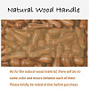 Brass Wax Seal Stamp AJEW-WH0337-004-7