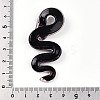 Handmade Gold Sand Lampwork Big Pendants LAMP-T023-11A-3
