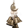 Iron Bell Pendant Decoration HJEW-JM02258-4