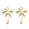 201 Stainless Steel Pendants LS-STAS-T052-48G-2