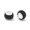 Rondelle Polymer Clay European Beads FIND-U001-01R-1