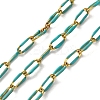 304 Stainless Steel Enamel Cable Chains CHS-R020-02G-04-1