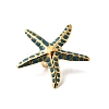 304 Stainless Steel Enamel Finger Rings for Women RJEW-C150-02G-2