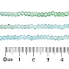 Transparent Painted Glass Beads Strands DGLA-A034-T1mm-A16-3