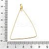 PVD Vacuum Plating 304 Stainless Steel Wire Pendants STAS-S103-12G-3