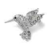 Woodpecker Platinum Zinc Alloy Enamel Pin LS-JEWB-D068-02P-01-1
