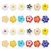 360Pcs 12 Colors Handmade Millefiori Glass Beads LAMP-GO0001-12-1