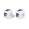 Opaque Acrylic Beads SACR-N020-04A-F-3