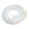 Transparent Glass Beads Strands X-GLAA-E036-07X-3