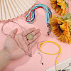 9Pcs 9 Colors Round Nylon Milan Cord Necklace Making NJEW-PH01635-3