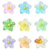 18Pcs 9 Colors Gradient Color & Luminous Opaque Resin Cabochons RESI-CJ0004-24-1
